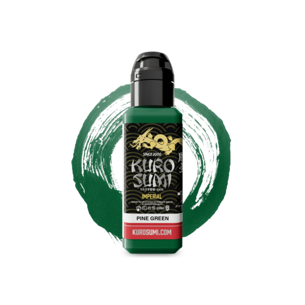 kuro_sumi_imperial_pine_green_color_tattooink_44ml_1,5oz_spicycollective.se